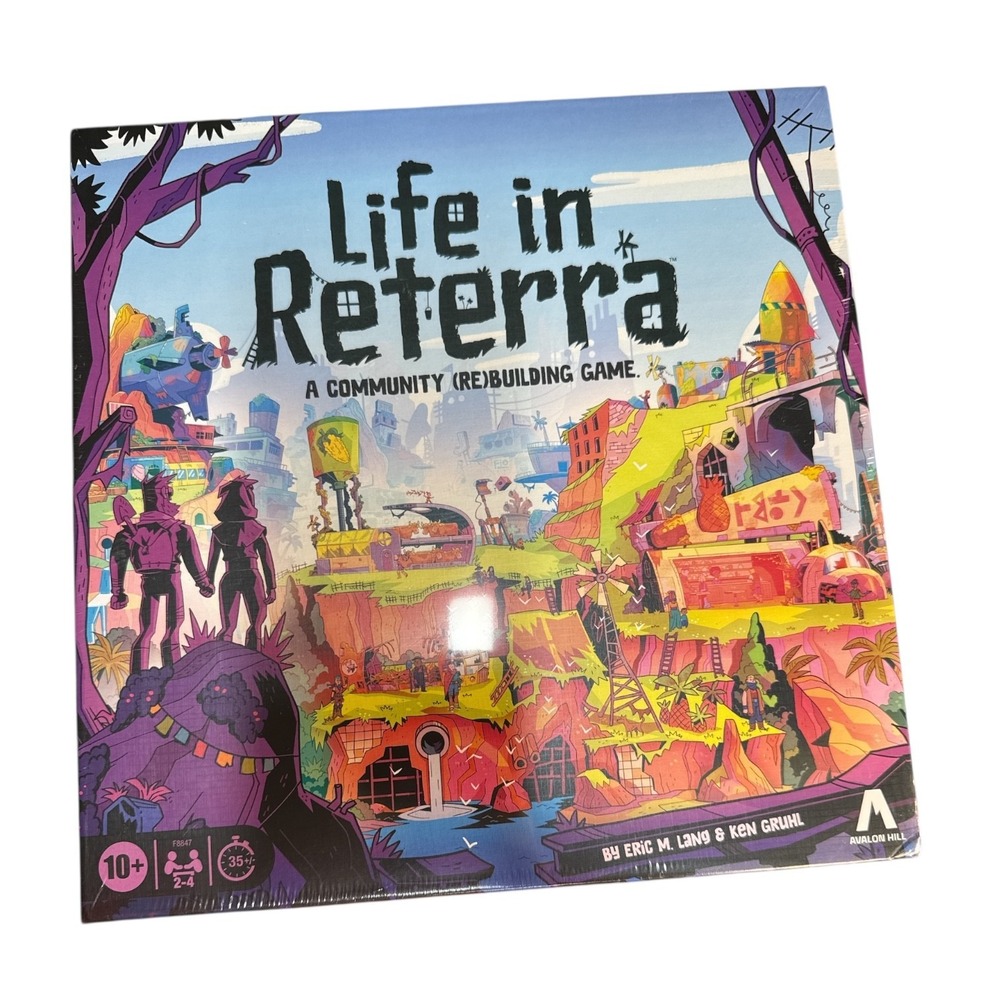Avalon Hill Life in Reterra Board Game Community Rebuilding Strategy Family Game